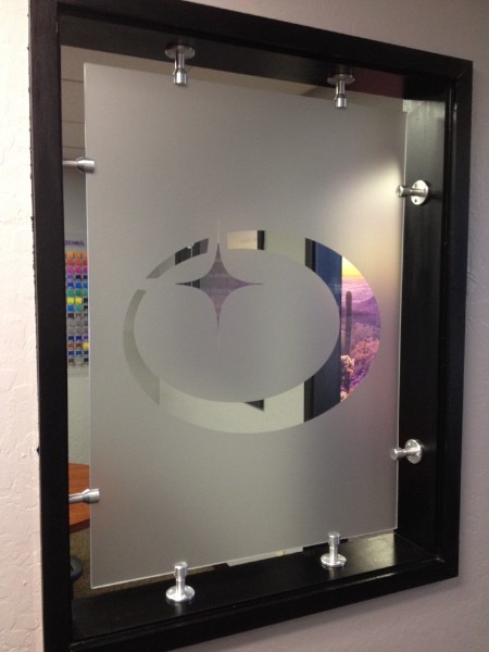 Frosted Window Vinyl at Realty ONE Gilbert - Spotlight Signs & Imaging