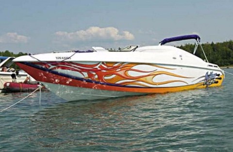 Need Boat Graphics or Decals for Bartlett Lake in Carefree AZ