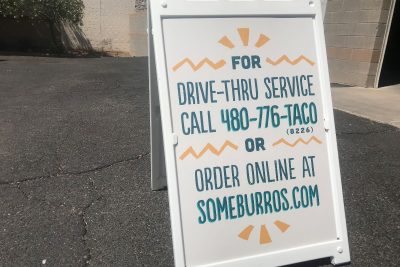 Restaurant Sidewalk Signs | Gilbert | Chandler | Scottsdale AZ