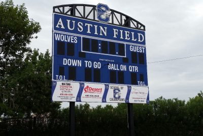 Scoreboard Signs for Schools