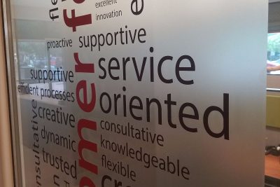 Etched Window Graphics Chandler AZ