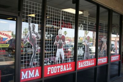 Storefront window graphics