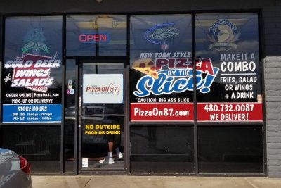 Restaurant and Retail Store Window Graphics | Gilbert | Chandler | Scottsdale AZ