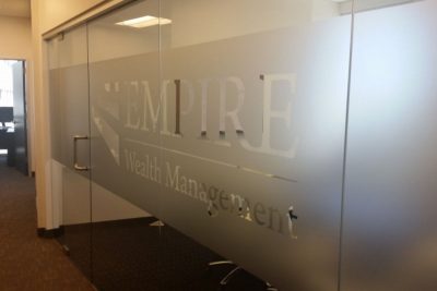 Frosted Window Graphics | Chandler AZ