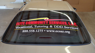 Vehicle Window Lettering | Gilbert | Chandler | Phoenix