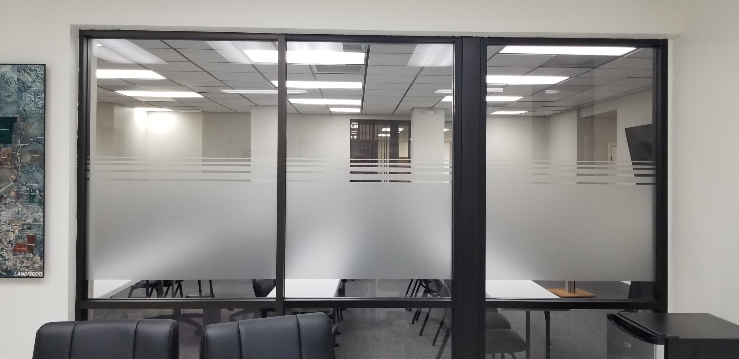 Investment Firm Adds Etched Privacy Window Graphics in Mesa AZ