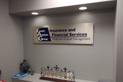 Office Lobby Signs in Mesa AZ