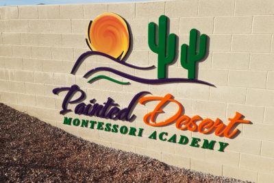 Custom Building Signs with Logos and Letters