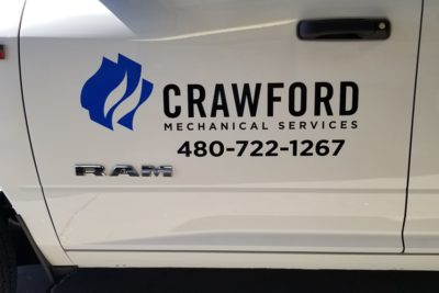 Gilbert AZ Cut Vinyl Vehicle Graphics