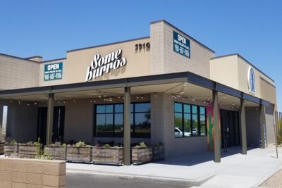 Restaurant Building and Drive-Thru Signs in East Mesa AZ