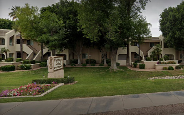 Apartment monument sign refurbishing in Gilbert AZ