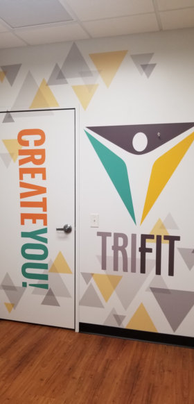 Fitness Center Wall Graphics in Phoenix AZ
