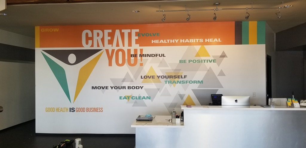 Motivational Wall Graphics for Gyms in Phoenix AZ