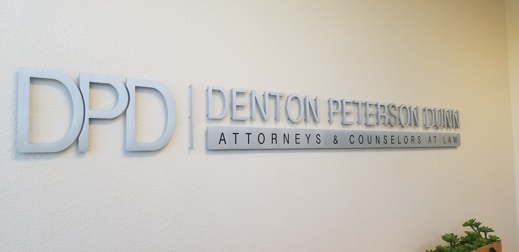 Rebranding signs for law firms in Mesa AZ