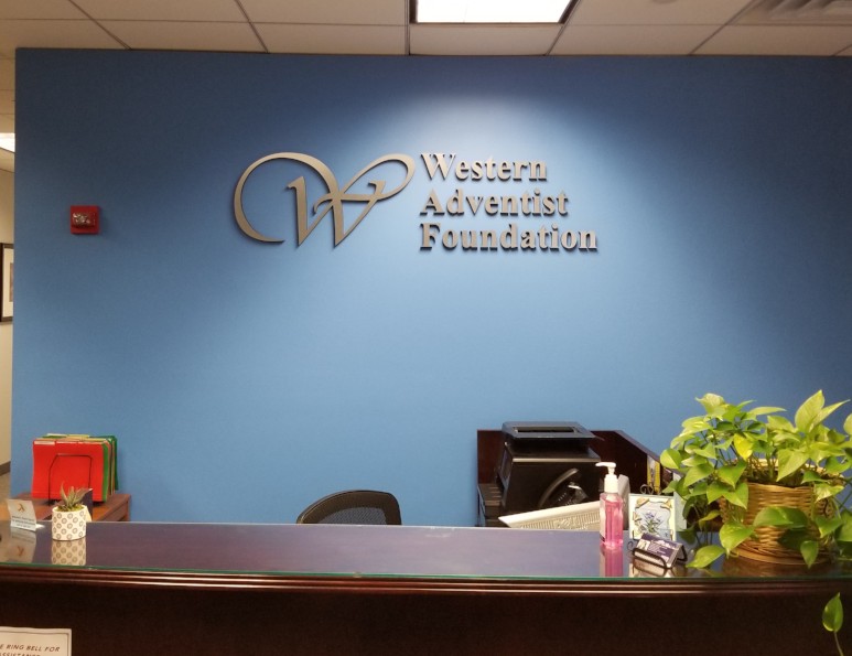 3D Letter Gatorfoam lobby sign in Scottsdale AZ