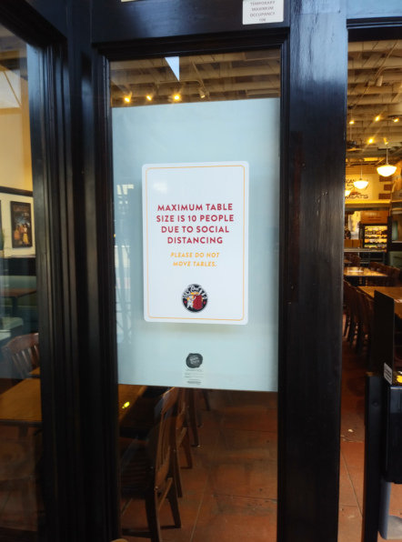 Vendor Delivery Signs for Restaurants in Gilbert AZ