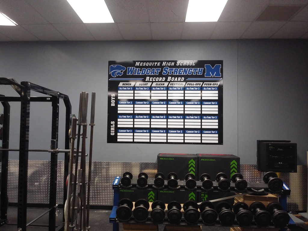 school-weight-room-wall-graphics-and-record-boards-in-gilbert-az