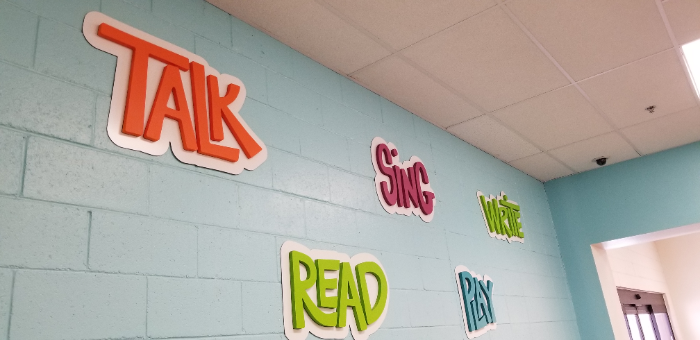 Library Signs for the City of Chandler AZ