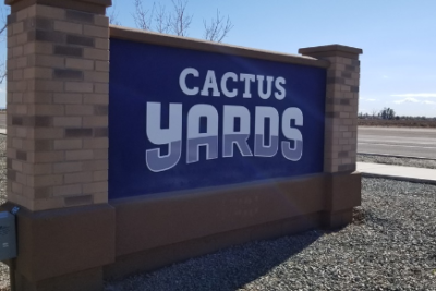 Monument signs for the Town of Gilbert AZ