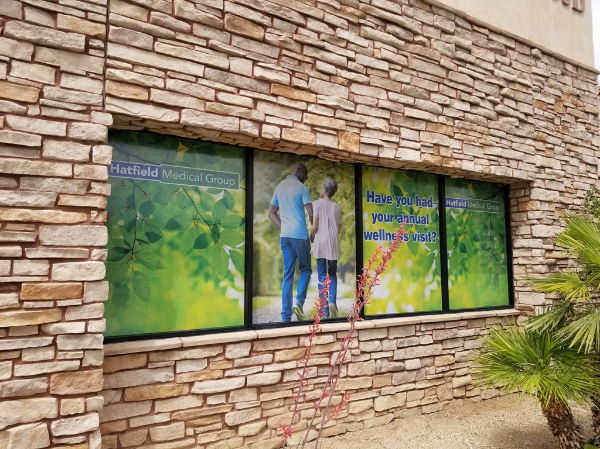 Window Graphics for Medical Offices in Mesa AZ