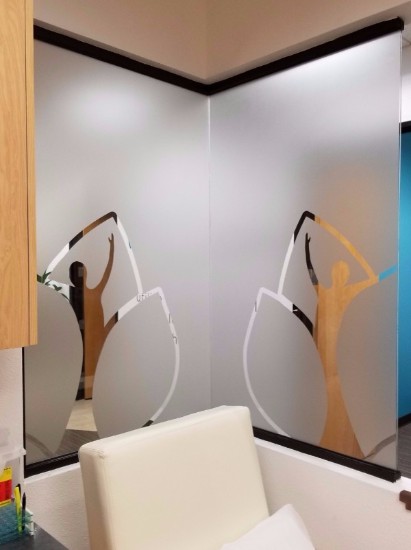 Branding with Etched Glass Graphics