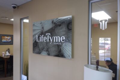 Office Lobby signs and logo window graphics in Phoenix AZ