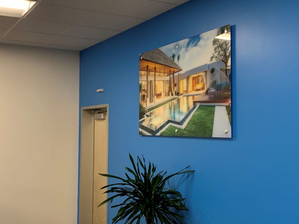 Acrylic Prints for Pool Showrooms in Gilbert AZ
