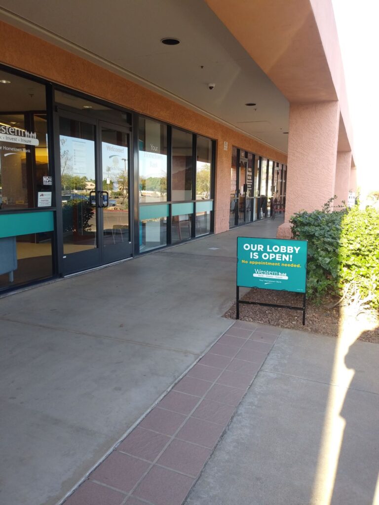 Banners and custom sign frames in Casa Grande AZ