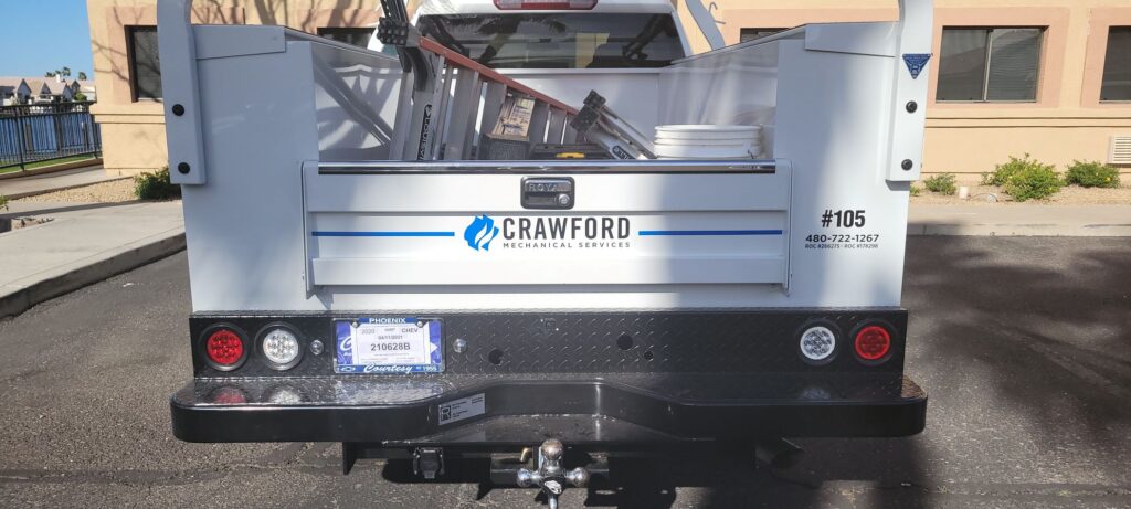 Contractor Fleet Graphics in Gilbert AZ