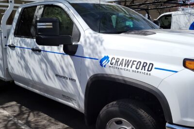 HVAC Contractor Fleet Graphics in Gilbert AZ