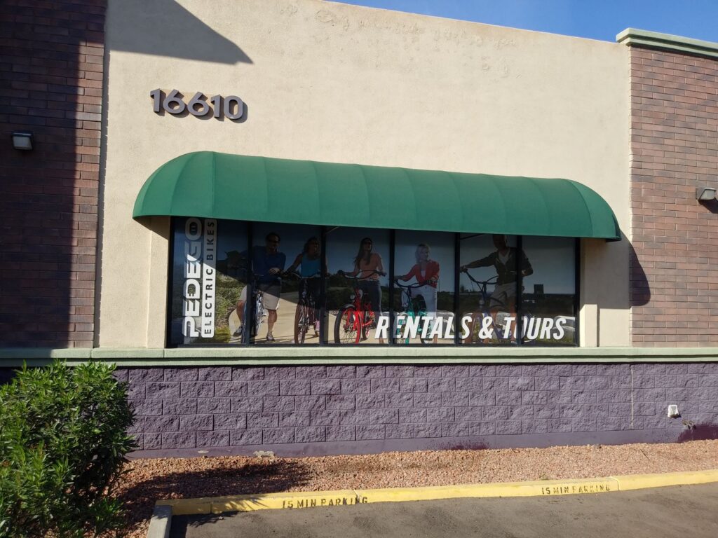 Storefront Window Wraps in Glendale AZ