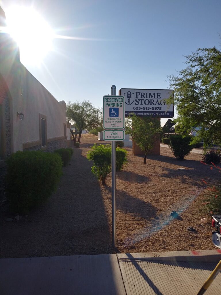 ADA Handicapped Parking Signs in Scottsdale AZ