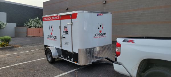 Contractor Trailer Graphics in Gilbert AZ