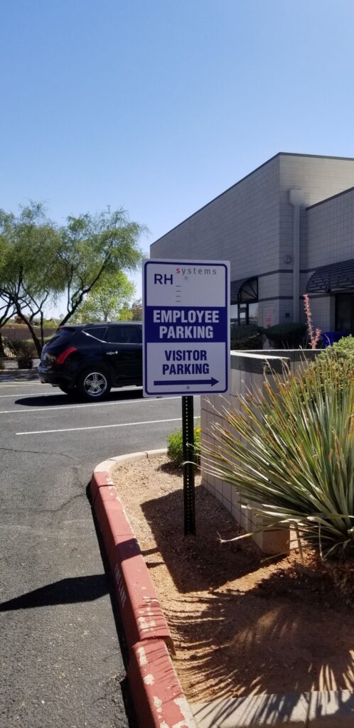 Employee Parking Signs in Gilbert AZ