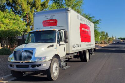 Moving Company Box Truck Graphics in Gilbert AZ