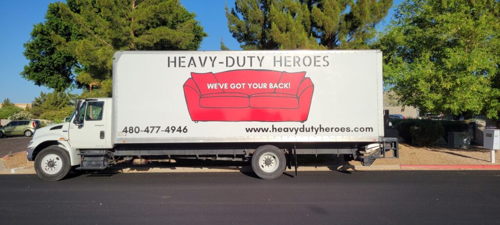 Moving and Junk Hauling Box Truck Wraps in Phoenix AZ
