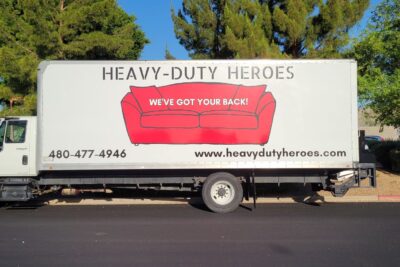 Moving and Junk Hauling Box Truck Wraps in Phoenix AZ