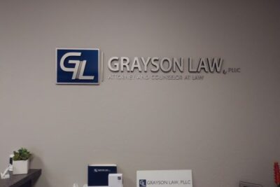 Law Firm Signs in Chandler AZ
