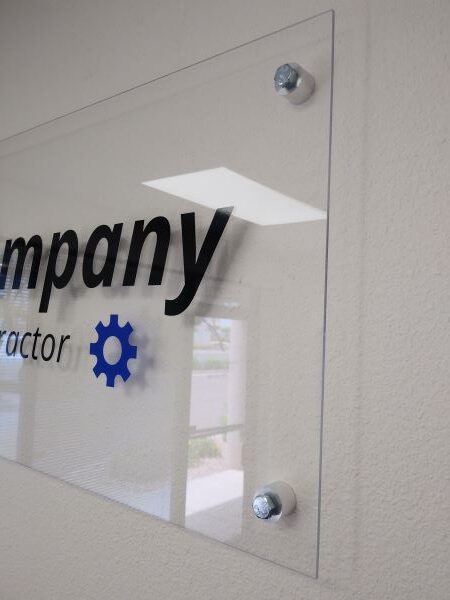 Lobby Signs for Contractors in Phoenix AZ