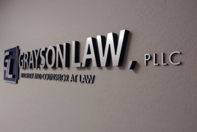 Lobby Signs for Law Firms in Chandler AZ