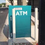 A look at the ATM Machine After the Vinyl Wrap
