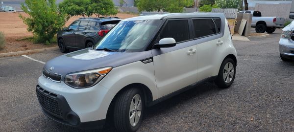 Carbon fiber matte vehicle graphics in Gilbert AZ