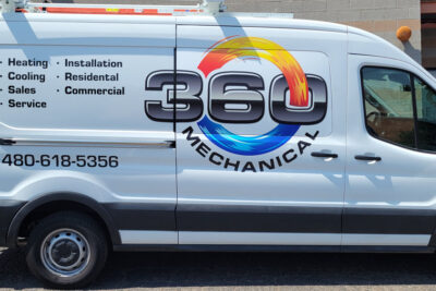 Contractor Van and Truck Graphics in Phoenix AZ