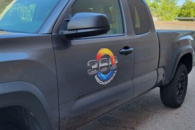 Cut-vinyl van graphics in Phoenix AZ