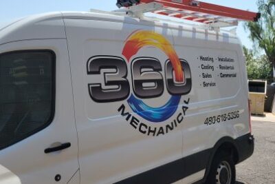 Electrical Contractor Van Graphics in Phoenix AZ