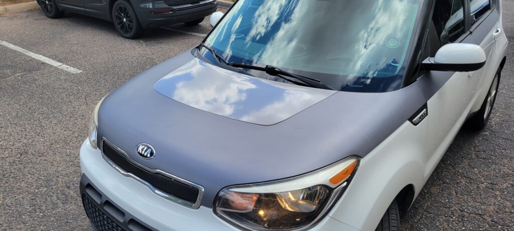 Matte vehicle graphics in Gilbert AZ