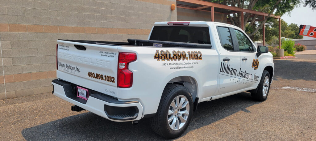 Pickup Truck Fleet Graphics in Chandler AZ