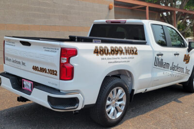 Pickup Truck Fleet Graphics in Chandler AZ