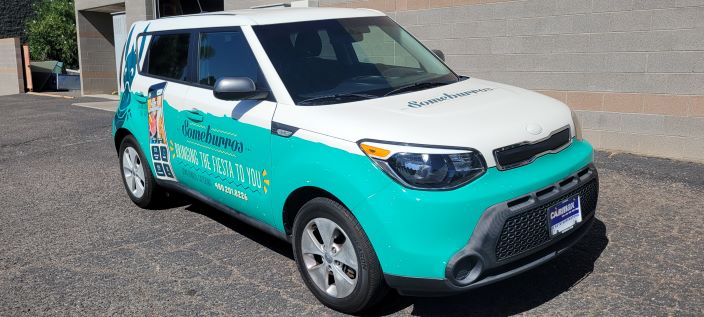 Catering Company Fleet Graphics