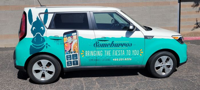 Fleet Graphics for Catering Companies